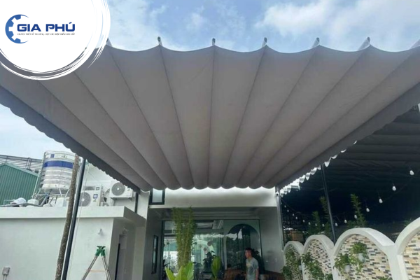 Thi Công Mái Che Cho Quán Cà Phê Tại Quảng Ngãi